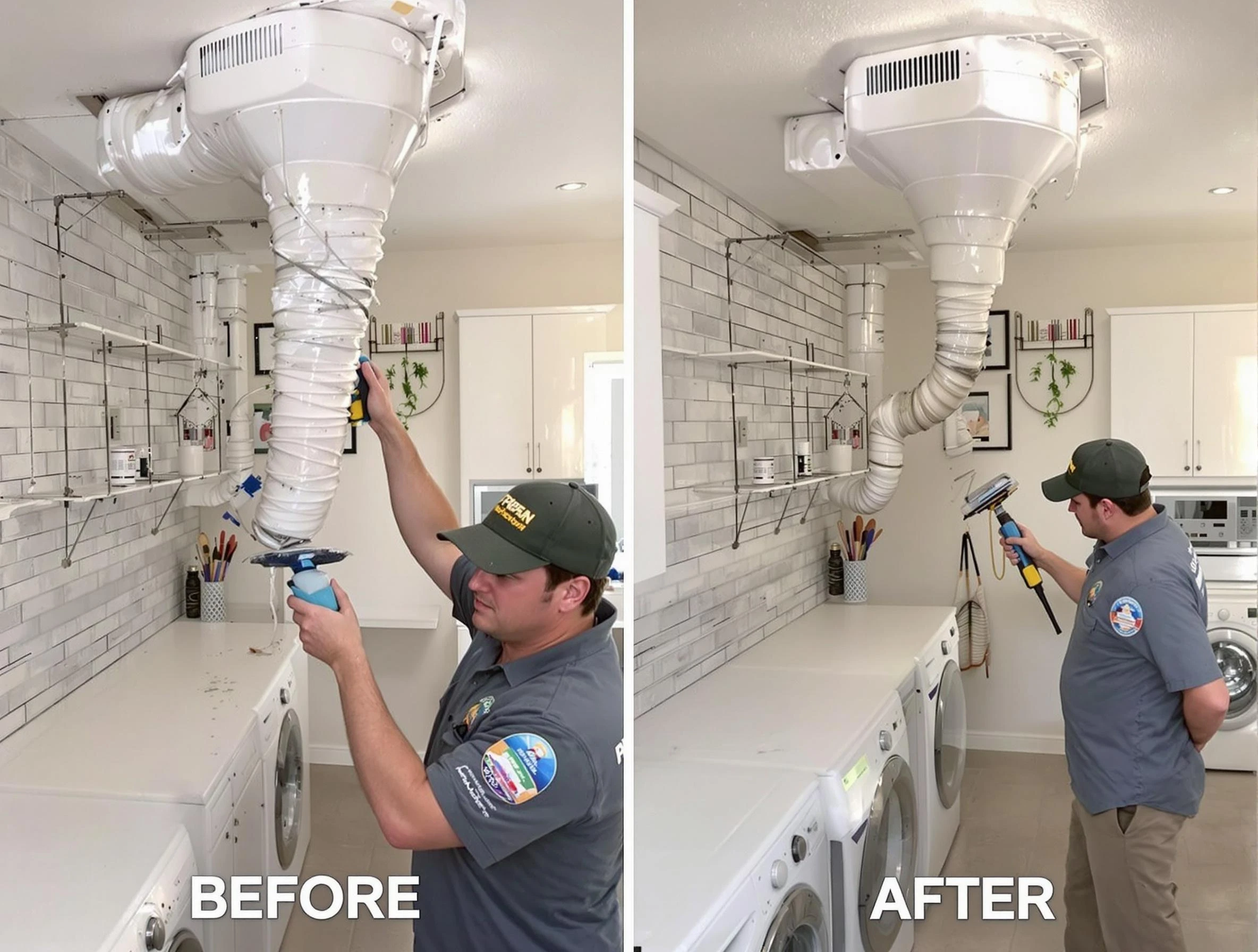 Professional dryer exhaust vent cleaning by Tolleson Dryer Vent Cleaning in Tolleson