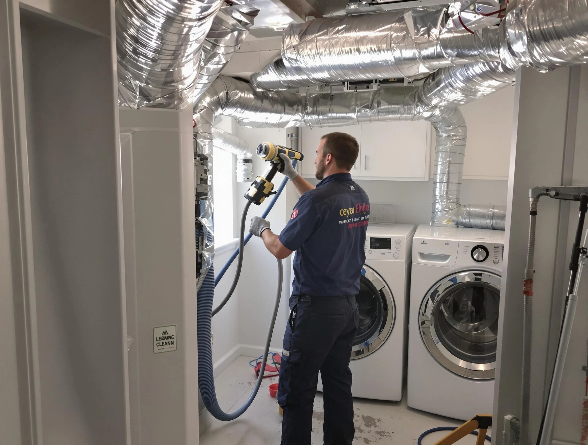 Tolleson Dryer Vent Cleaning specialist using advanced equipment for thorough duct cleaning in Tolleson