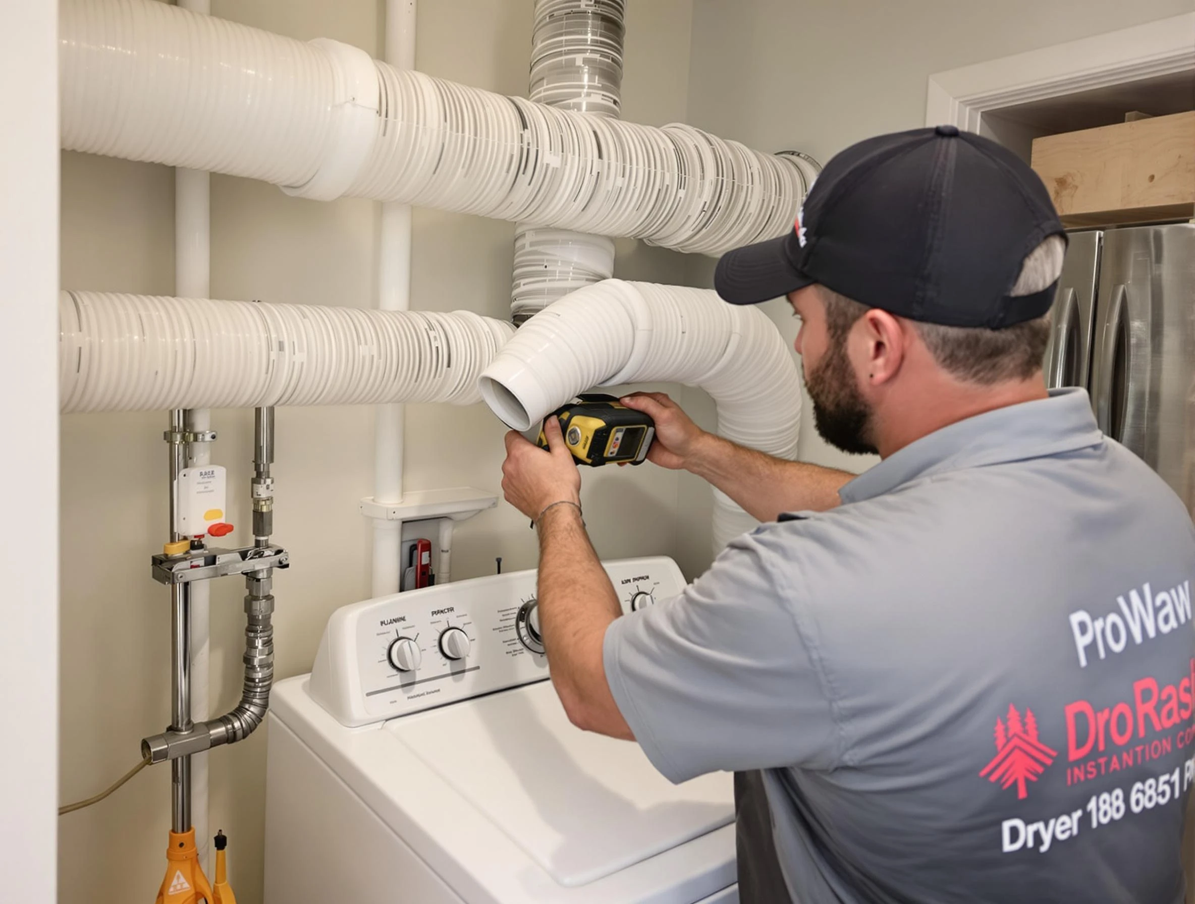 Professional dryer vent hose installation by Tolleson Dryer Vent Cleaning in Tolleson