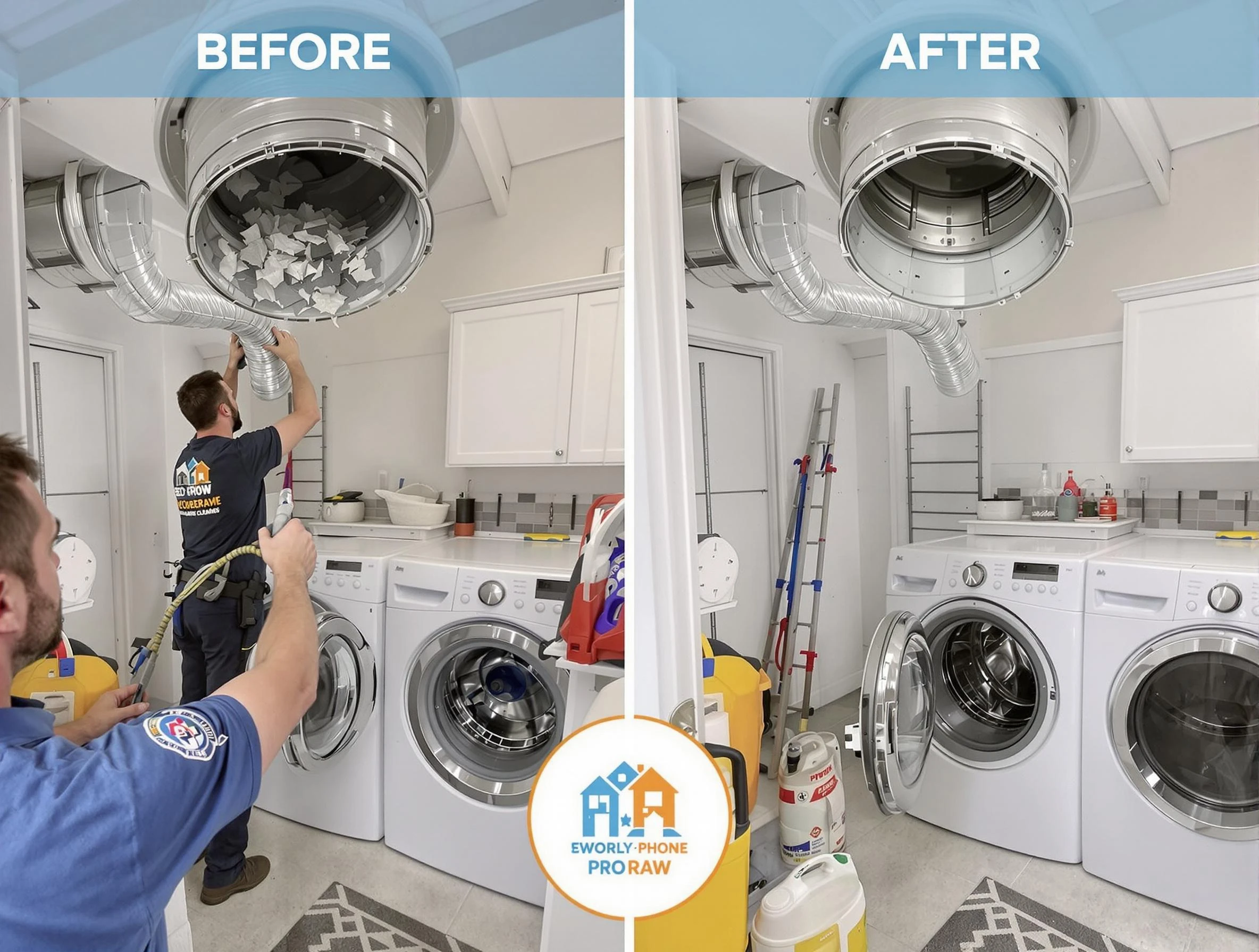 Residential dryer vent cleaning by Tolleson Dryer Vent Cleaning in Tolleson